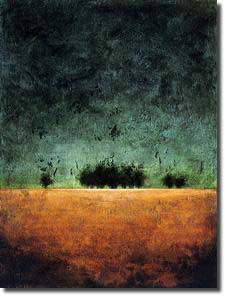 Thumbnail image depicting Robert Cook's painting titled Moody Blues