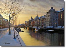 Winter-Morn-Amsterdam