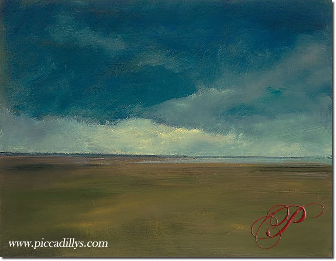 Stormy Beach By Anne Packard