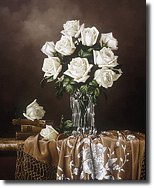 White Roses by Rino Gonzalez