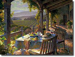 Wine Country Afternoon by Leon Roulette