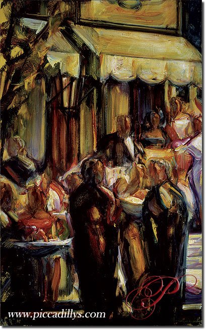 Night Cafe, Fabric of Humanity By Stuart Yankell 