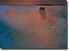 Midnight on the Bay by Ton Dubbeldam