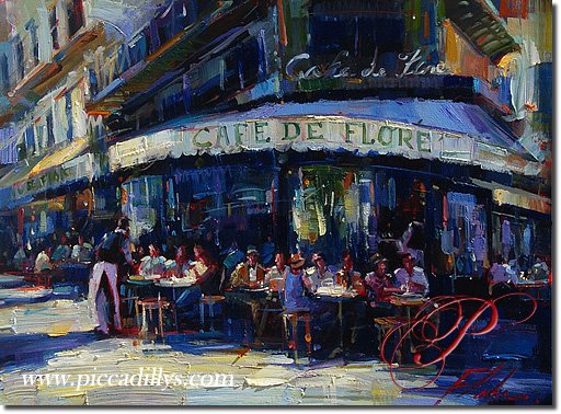 Cafe de Flore by Michael Flohr