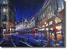 London Rain by Michael Flohr